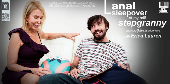 MatureNL Erica Lauren A Sleepover At MILF Stepgranny Erica Lauren Turns Into A Hard Fuckfest 5 11 2022