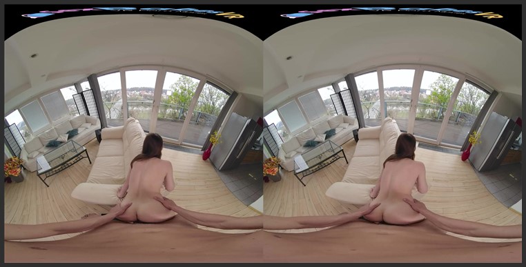 Talia Tate Stroke For My Big Butt In Shiny Shorts